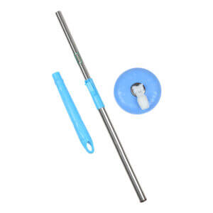Winberg ® Bucket Mop Rod 360° spin Stick stainless steel Rod stick Random Colour ROD01