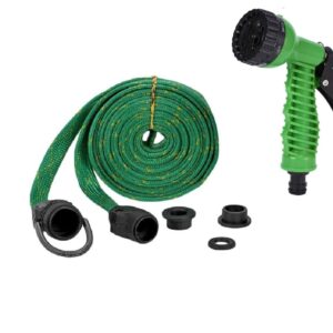Winberg High Pressure Car/Garden Hose Nozzle with 10 M Pipe Water Spray Gun with Multi Pattern Spray HOSE02