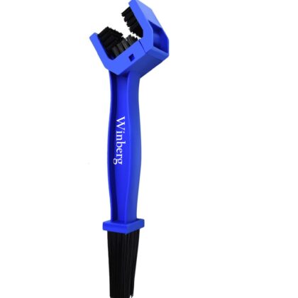 Winberg Bike Chain Cleaning Brush, Blue Bicycle Chain Cleaner Tool with Bristles for Cycle Maintenance BBrush