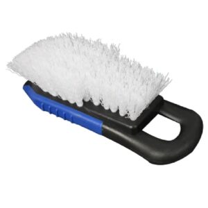 Winberg ® Car Tyre Cleaning Brush Premium Hard Bristle Easy to Grip Handle - Tyrebrush BLue
