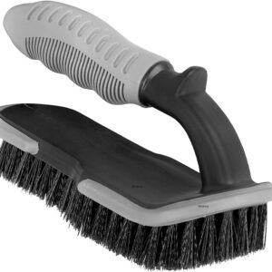 Winberg ® Car Tyre Cleaning Brush Premium Hard Bristle Easy to Grip Handle - Tyrebrush-002